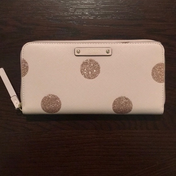 kate spade Handbags - Kate Spade Glitter Wallet! Brand New with Tags!